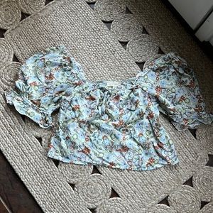 pacsun women small off the shoulder shirt